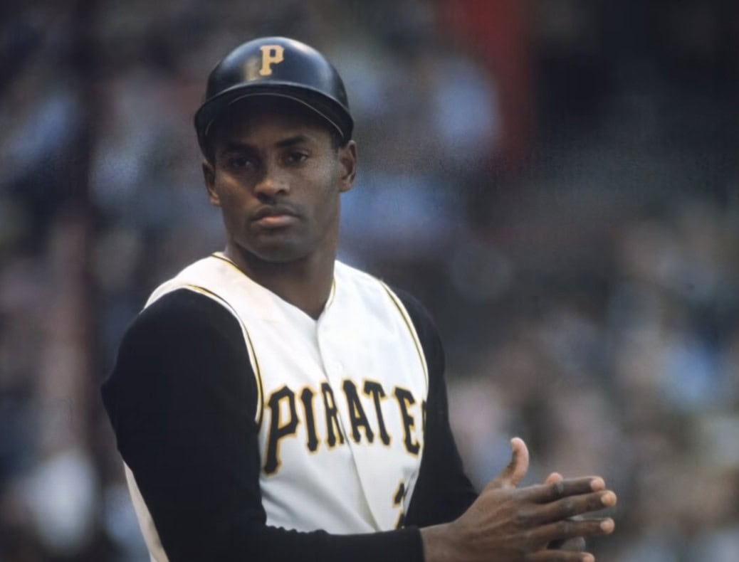 Image of Roberto Clemente showcasing his impact as a baseball star and humanitarian.